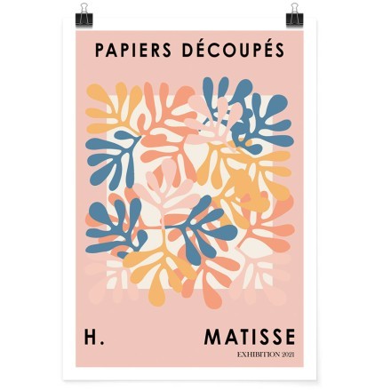 Papiers decoupes colorful Πόστερ
