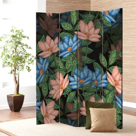 Floral seamless pattern Παραβάν