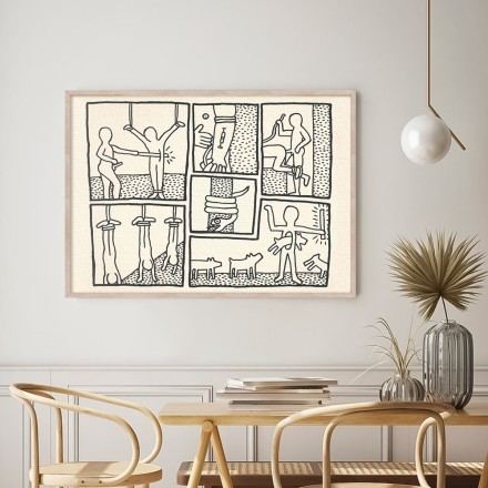 The Blueprint Drawings (complete set) Πίνακας σε Καμβά