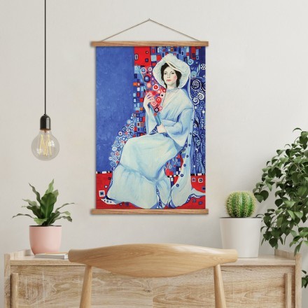 Woman in a white dress (6) Μαγνητικός Πίνακας