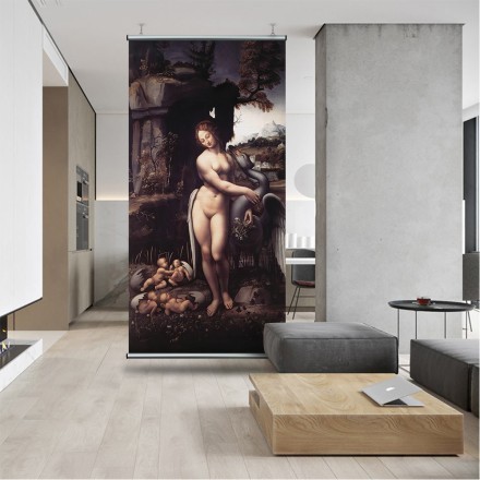 Leda And The Swan, oil on panel Διαχωριστικό Panel