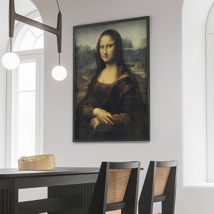 The Mona Lisa or La Gioconda Πίνακας σε Καμβά