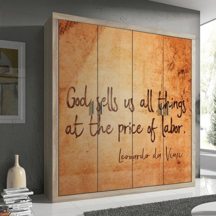 God sells us all things at the price of labor 