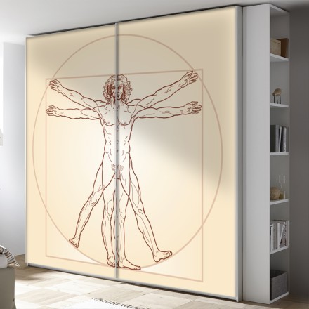 The Vitruvian man