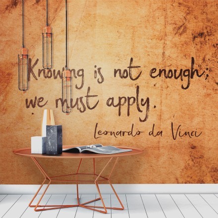 Knowing is not enough Ταπετσαρία Τοίχου