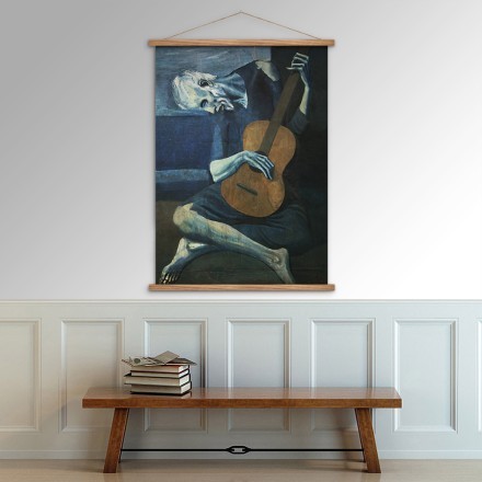 The Old Guitarist 1903-1904 Μαγνητικός Πίνακας