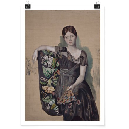 Portrait of Olga in an Armchair (1) Πόστερ