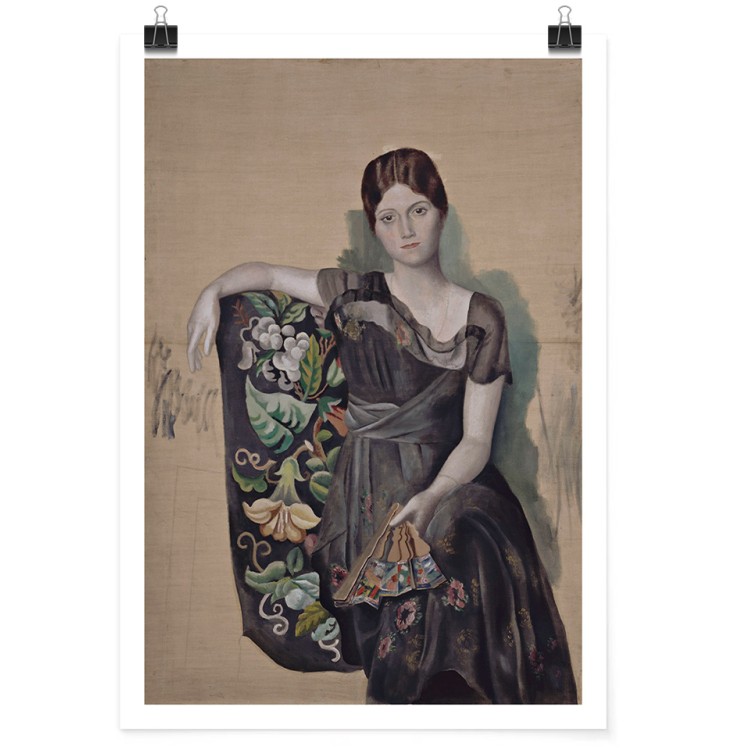 Πόστερ Portrait of Olga in an Armchair (1)