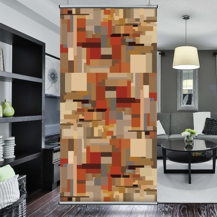 Abstract pastel mosaic pattern, panel Διαχωριστικό Panel