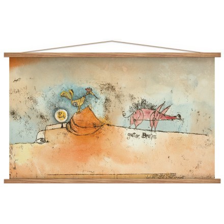 Where the Eggs and the Good Roast Come From, Watercolor