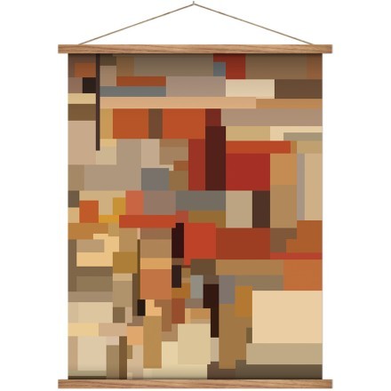 Abstract pastel mosaic pattern (3)