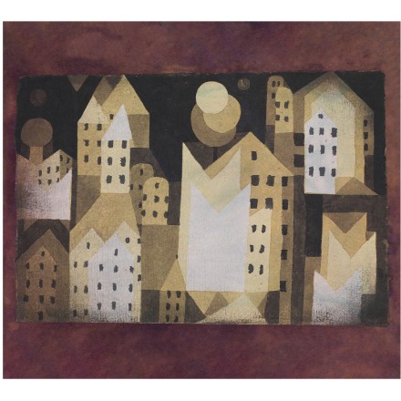Cold City, Watercolor