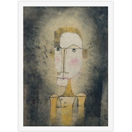 Portrait of a Yellow Man, Watercolor