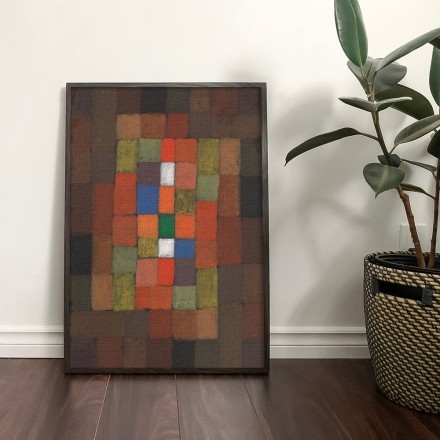 Static-Dynamic Gradation, Oil and gouache Πίνακας σε Καμβά