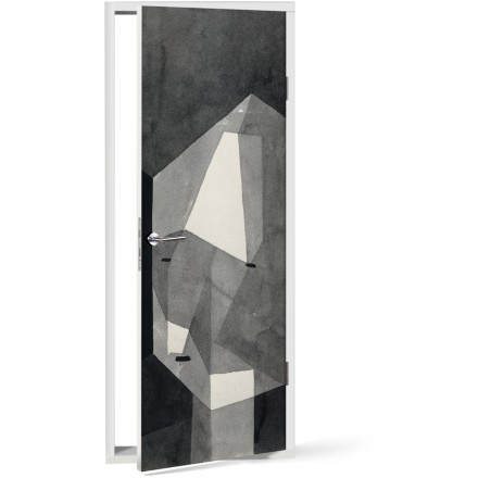 Rough-Cut Head (1) Αυτοκόλλητο Πόρτας