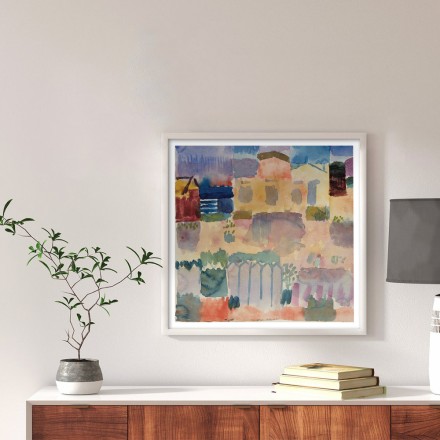 Garden in St. Germain, Poster