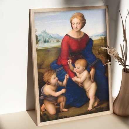 Madonna del Prato, 1506 Πίνακας σε Καμβά