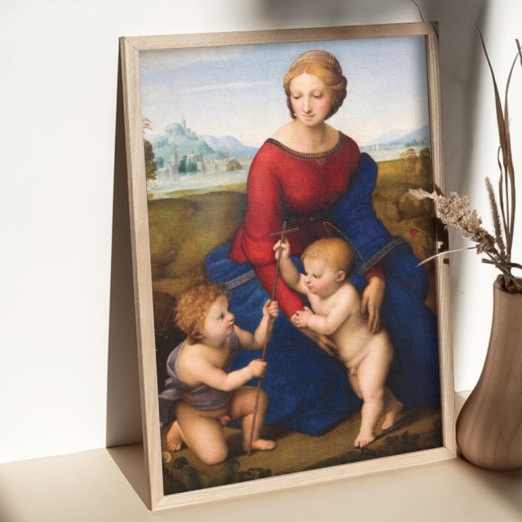 Πίνακας σε Καμβά Madonna del Prato, 1506