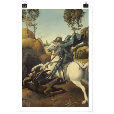 Άγιος Γεώργιος και Δράκος, 1505 Πόστερ