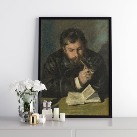 Portrait of Claude Monet Πίνακας σε Καμβά