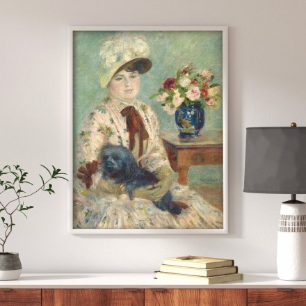 Mlle Charlotte Berthier Πίνακας σε Καμβά