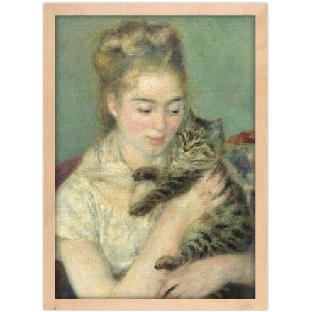 Woman with a Cat