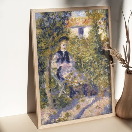 Nini in the Garden Πίνακας σε Καμβά