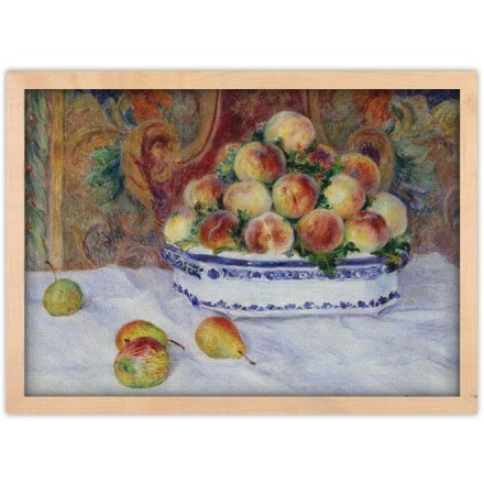 Still Life with Peaches, 1881