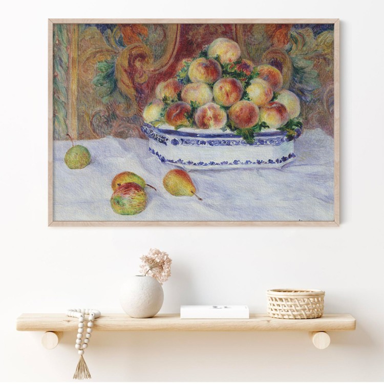 Πίνακας σε Καμβά Still Life with Peaches, 1881