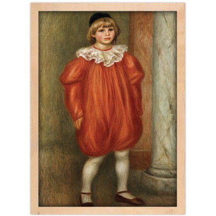Claude Renoir in a Clown Costume