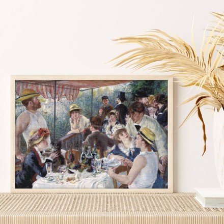Luncheon of the Boating Party Πίνακας σε Καμβά