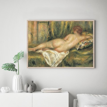 Rest after the Bath Πίνακας σε Καμβά