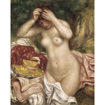 Bather Arranging Her Hair