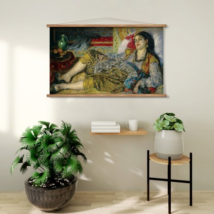 Odalisque An Algerian Woman Μαγνητικός Πίνακας
