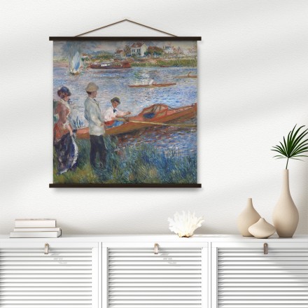 Oarsmen at Chatou, History painting Μαγνητικός Πίνακας