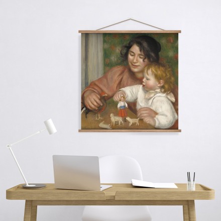 Child with Toys, oil on canvas Μαγνητικός Πίνακας