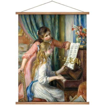 Two Young Girls at the Piano, 1892