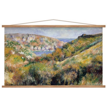 Hills around Bay of Moulin Huet, Guernsey