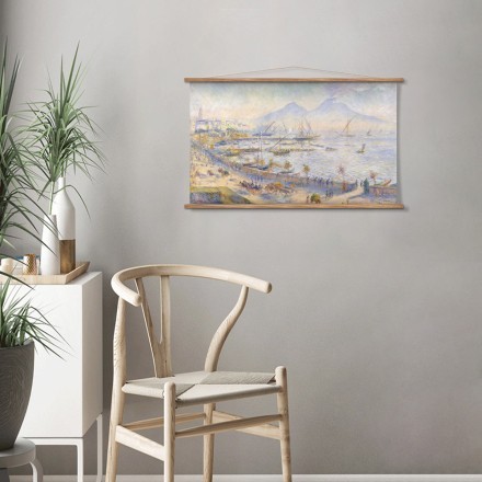The Bay of Naples, Oil on canvas Μαγνητικός Πίνακας