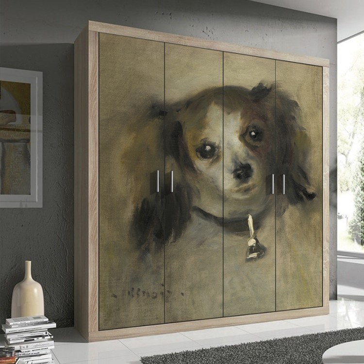 Ταπετσαρία Τοίχου Head of a Dog, 1870