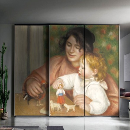 Gabrielle and the Artist's Son, Jean Αυτοκόλλητο Ντουλάπας