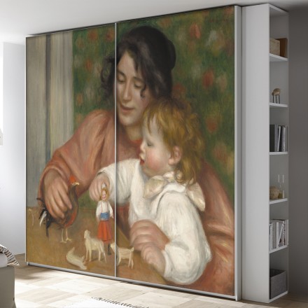 Gabrielle and the Artist's Son, Jean