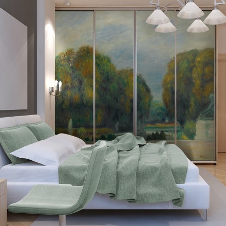 Versailles, oil on canvas Αυτοκόλλητο Ντουλάπας