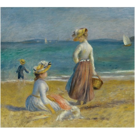 Figures on the Beach