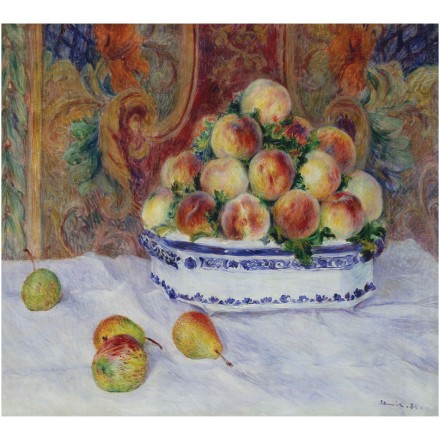 Still Life with Peaches