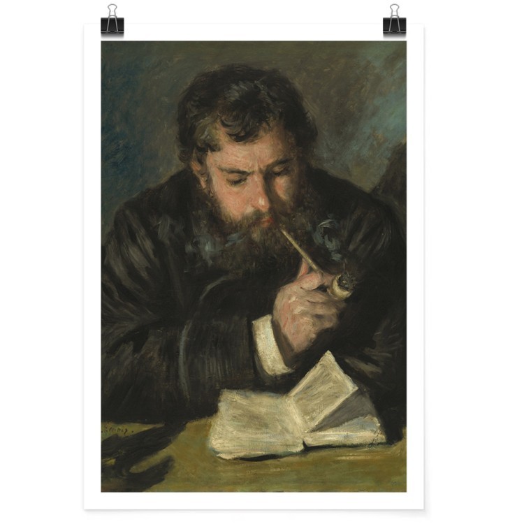 Πόστερ Portrait of Claude Monet