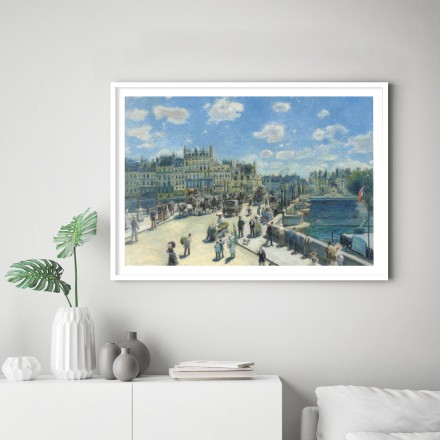 Pont Neuf, Paris, Oil on canvas
