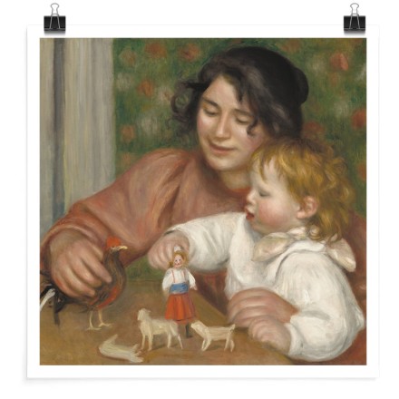Child with Toys, 1895-1896 Πόστερ