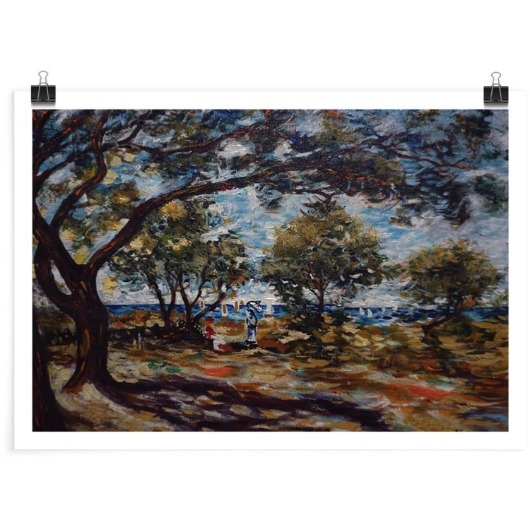 Πόστερ Art Oil painting Fine art color tree atmosphere in thailand