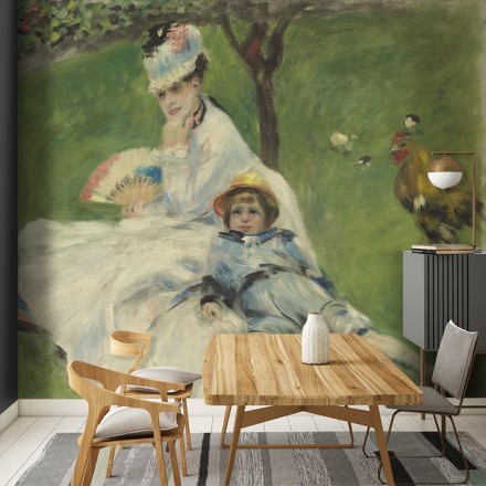Madame Monet and Her Son, 1874 Ταπετσαρία Τοίχου